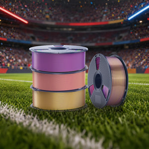 [MOQ: 3 Rolls] Multi-Color SILK Filament(Dual-Color, Tri-Color and Four-color) 1KG