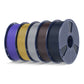 PLA+ 2.0, Upgraded PLA+(PLA Plus) 5KG Filament Bundle, 1KG per Roll, 5 Packs Bundle