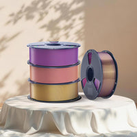 [MOQ: 3 Rolls] Multi-Color SILK Filament(Dual-Color, Tri-Color and Four-color) 1KG