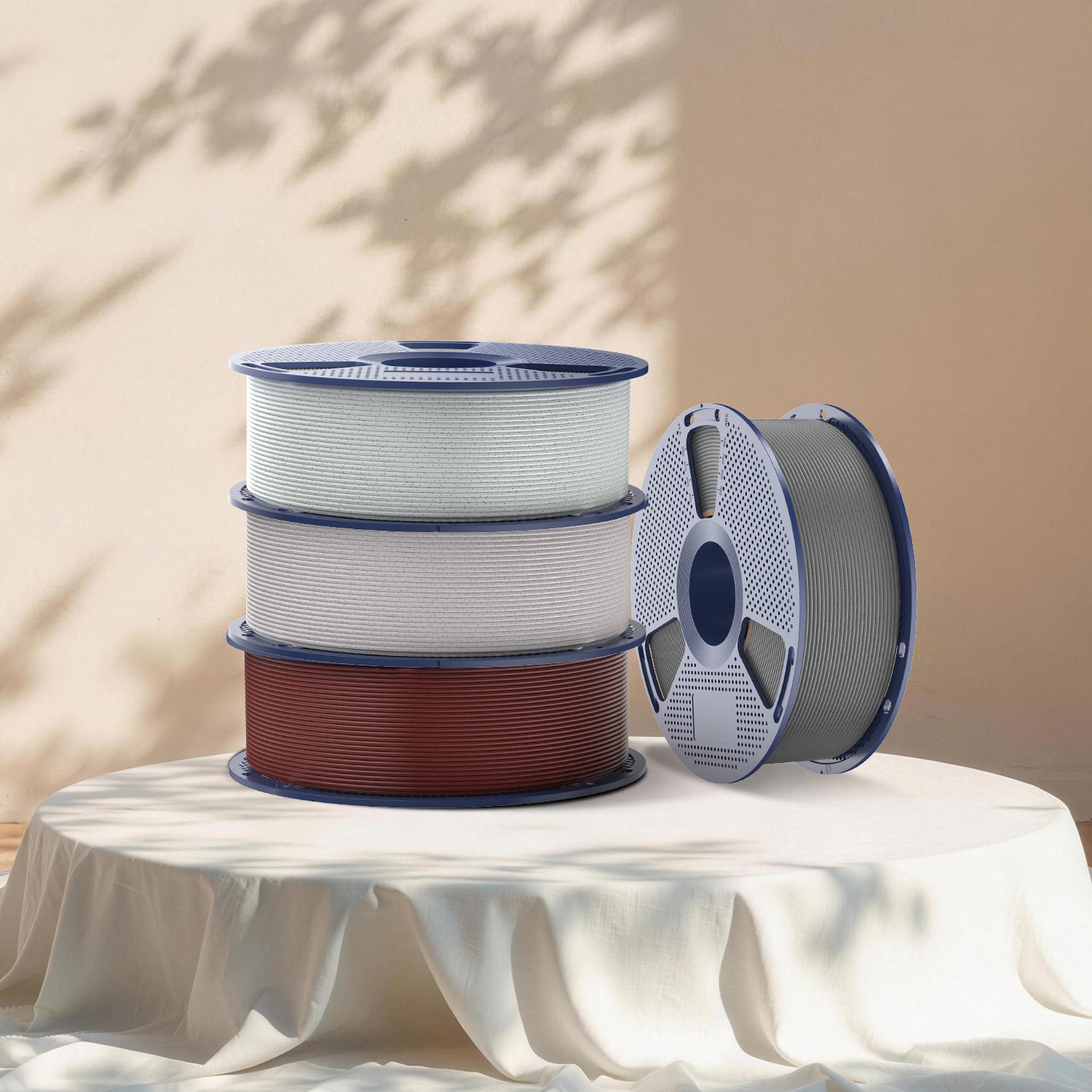 [MOQ: 3 Rolls] High Speed PLA Marble 3D Printer Filament 1KG
