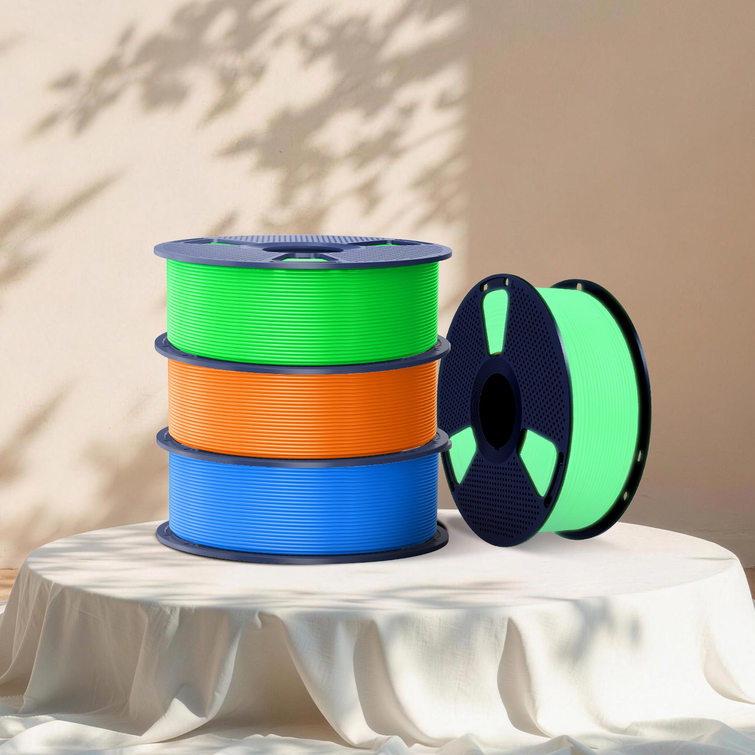 [MOQ: 3 Rolls] Glow in The Dark (Luminous) PLA Filament 1KG