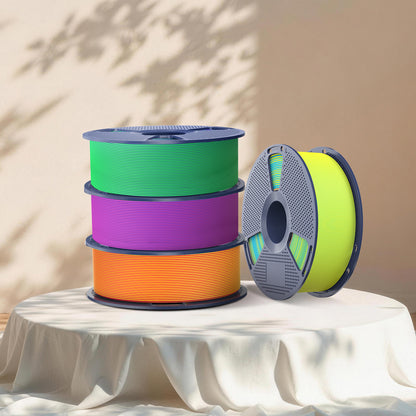 [MOQ: 3 Rolls] SUNLU PLA Matte Dual-Color 3D Printer Esthenic Filament 1KG, Seamless Two-Tone Shifts & Soft Matte Finish