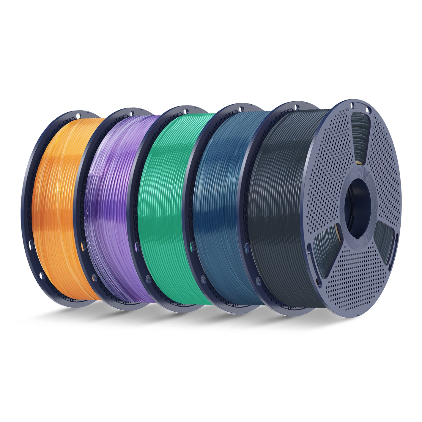 PLA Filament 1KG*5 Spools Combo