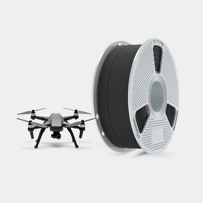 [15%off Flash Deal] Nylon-12 Carbon Fiber (PA12-CF) 3D Printer Engineering Filament 1KG