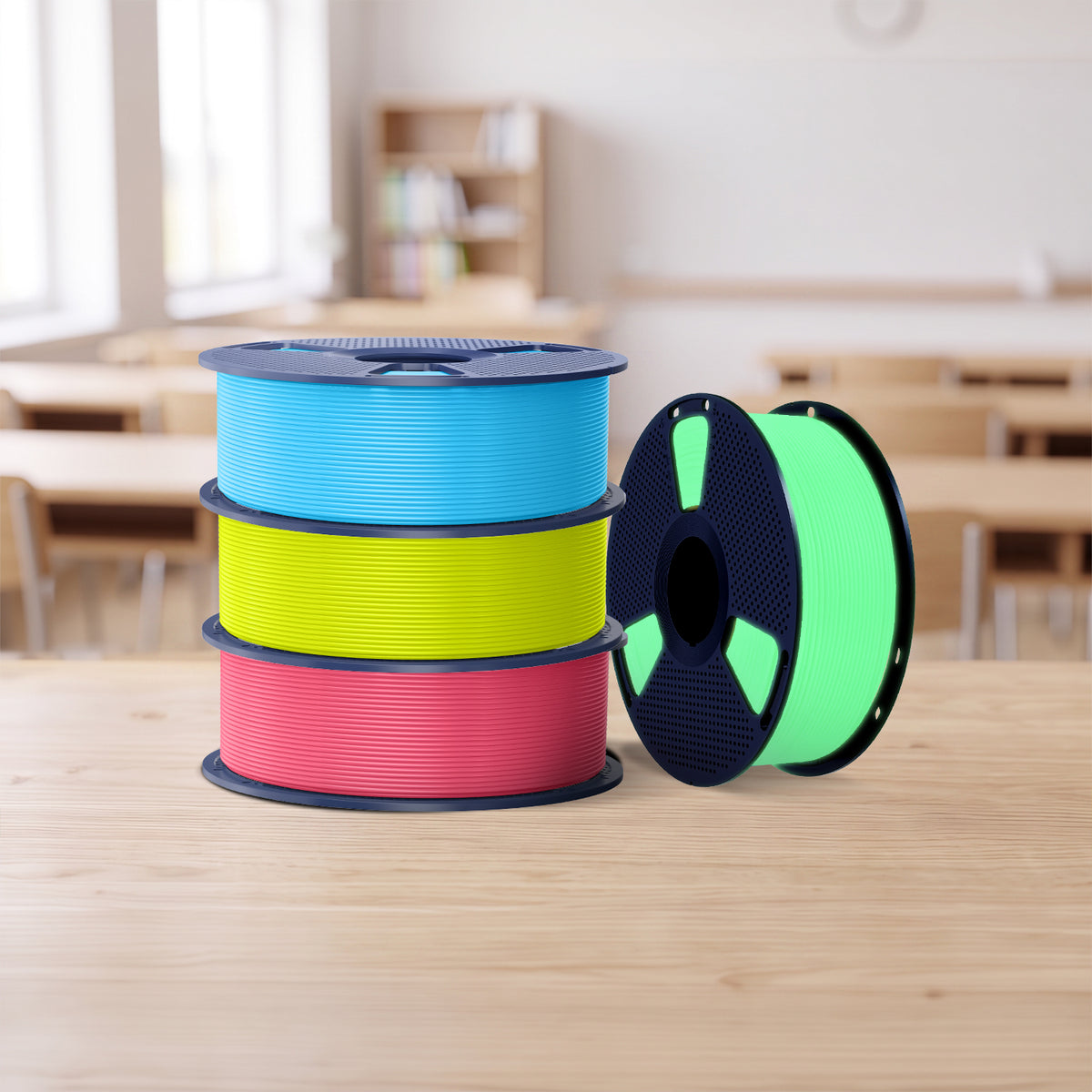 [BTS Sale] PETG Glow in The Dark (Luminous) 3D Printer Filament 1KG