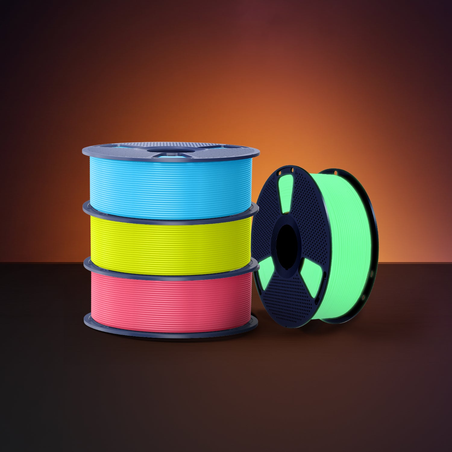 PETG Glow in The Dark (Luminous) 3D Printer Filament 1KG