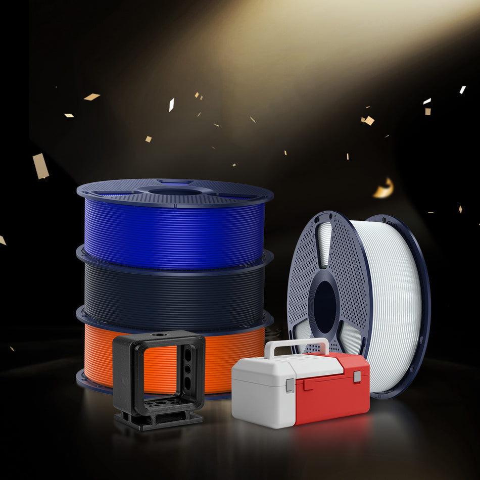 [MOQ: 3 Rolls] PLA+ 2.0, Upgraded PLA+(PLA Plus), 3D Printer Filament 1KG