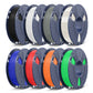 PLA, PLA+, PLA+2.0, PLA Meta Filament 250g*8 Rolls, 0.25kg per Spool, 8 Pack, 2kg Total, Mini Spool for 3D Printers