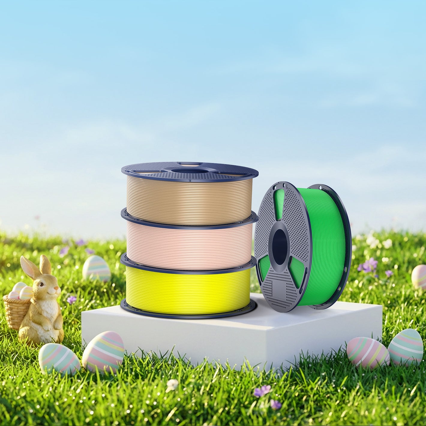 [MOQ: 3 Rolls] PLA+ 2.0, Upgraded PLA+(PLA Plus), 3D Printer Filament 1KG