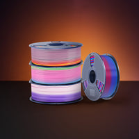 PLA Rainbow and PLA Transparent Rainbow and SILK Rainbow Filament 1KG
