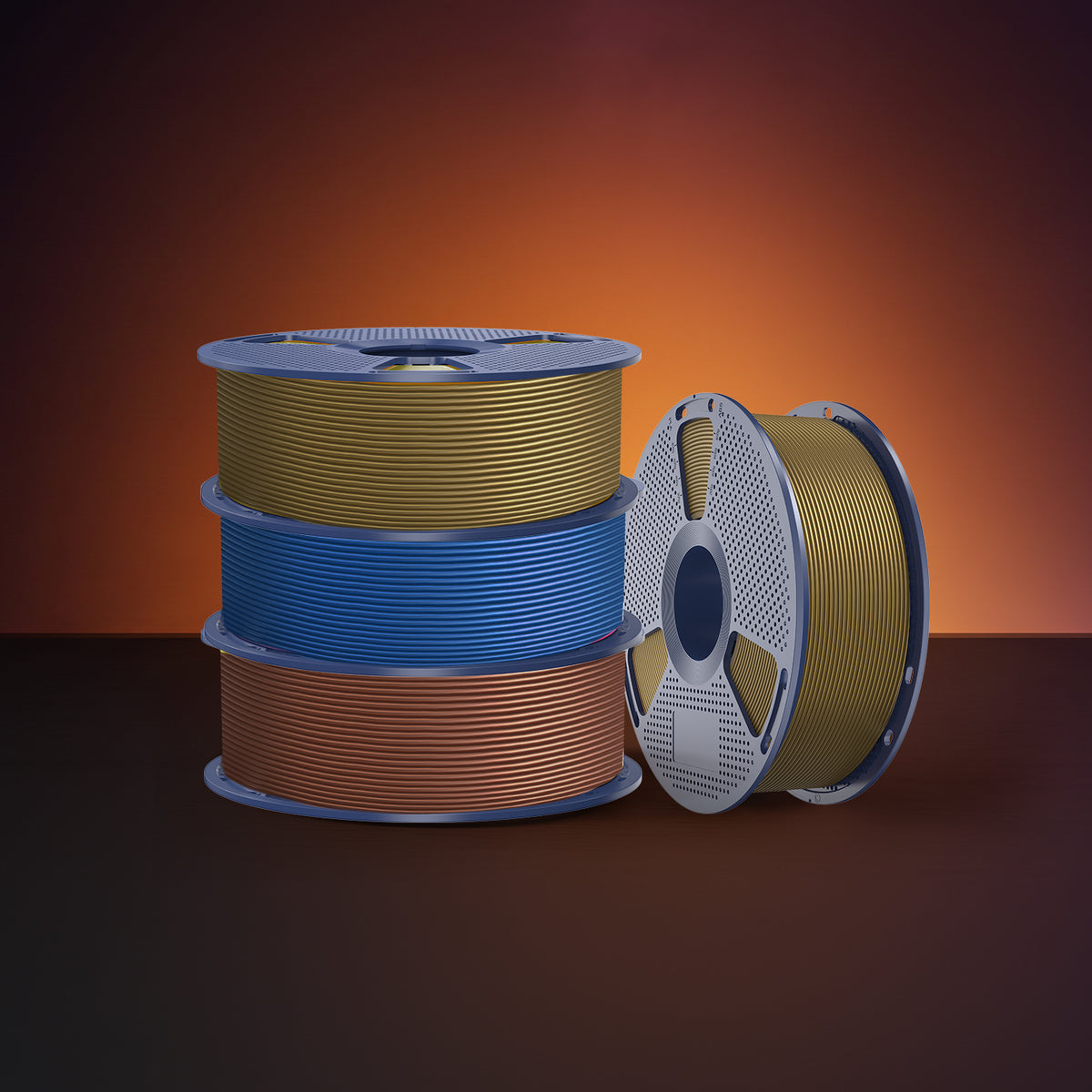 [New Arrival] SUNLU PLA Metallic (PLA Metal ) 3D Filament 1KG, Metal-Like Texture Filament