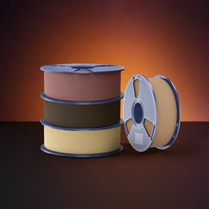 Optimized Wood PLA 3D Printer Filament 1KG, Optimized and Upgraded Wood Texture