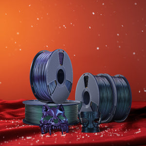 SUNLU PLA Galaxy Esthenic Filament 1KG, Color-Shifting PLA Filament, Sparkling Ultrafine Pearlescent Powder