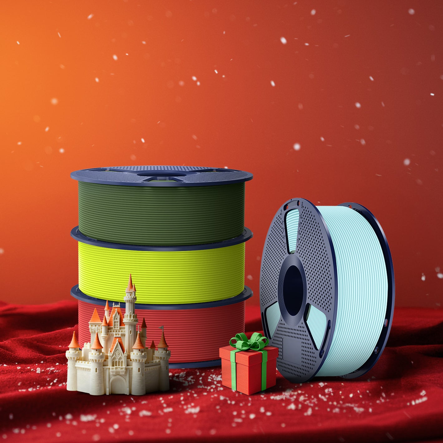 [MOQ: 3 Rolls] PLA Matte Filament 1KG