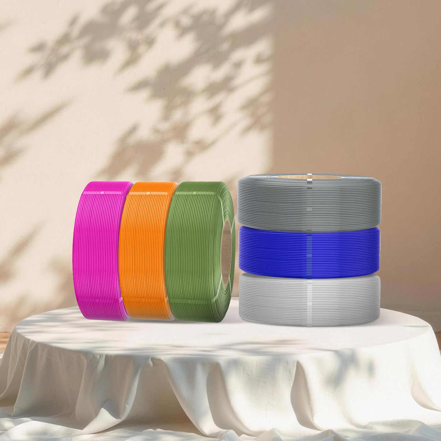 [Refill Freely, No Spool Waste] SUNLU Refill Filament 1KG, Compatible with 2025 SUNLU Third-Generation Reusable Spool & Bambu Lab Reusable Spool