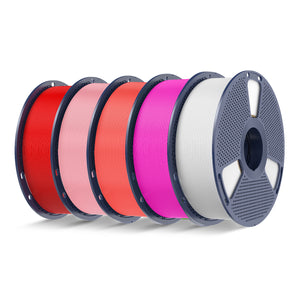 PLA+(PLA Plus) 5KG Filament Bundle, 1KG per Roll, 5 Packs Bundle