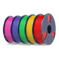PLA+ 2.0, Upgraded PLA+(PLA Plus) 5KG Filament Bundle, 1KG per Roll, 5 Packs Bundle
