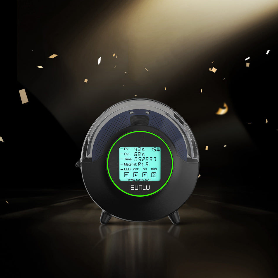 SUNLU Filament Dryer S2, 360° Surround Heating During 3D Printing, Dryer and PLA+ Filament Bundle, Get PLA+ at £8/KG