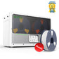 SUNLU Filament Dryer S4, Temperature Balance and High Efficiency, Dryer and PLA Meta Filament Bundle