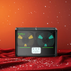 SUNLU Filament Dryer S4, Temperature Balance and High Efficiency, Dryer and PLA Meta Filament Bundle