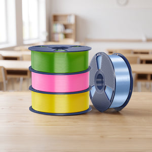 [BTS Sale] Esthenic Filaments Series, Multi-Color Silk, PLA Galaxy, PLA Matte Dual-Color, PLA Rainbow and PLA Transparent Rainbow and SILK Rainbow Filament 1KG
