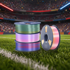 [MOQ: 3 Rolls] PLA Rainbow and PLA Transparent Rainbow and SILK Rainbow Filament 1KG