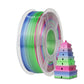 SUNLU PLA, PLA Plus, Rainbow Filament 1KG*5 Rolls Combo