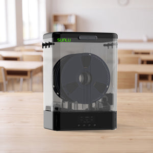 SUNLU FilaDryer SP2, 2-in-1 Filament Dryer Combine with Storage Box, Up to 70℃(158°F) Drying and Seamless Storage, Compatible with spool size 1kg×2 or 2kg×1 or 3kg×1