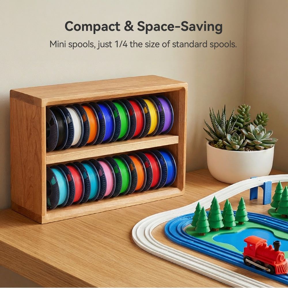 3D Printing Filament 250g*8 Rolls, Mini Spool for 3D Printers