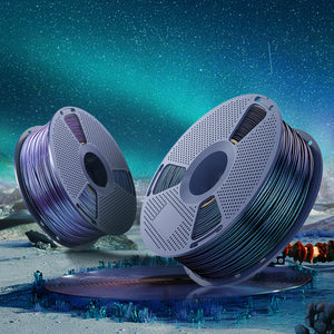 SUNLU PLA Galaxy Esthenic Filament 1KG, Color-Shifting PLA Filament, Sparkling Ultrafine Pearlescent Powder