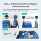 [New Arrival] SUNLU PLA Metallic (PLA Metal ) 3D Filament 1KG, Metal-Like Texture Filament