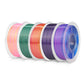 [13th Anniv Deal] Multi-Color SILK 5KG Filament Bundle, 1KG per Roll, 5 Packs Bundle