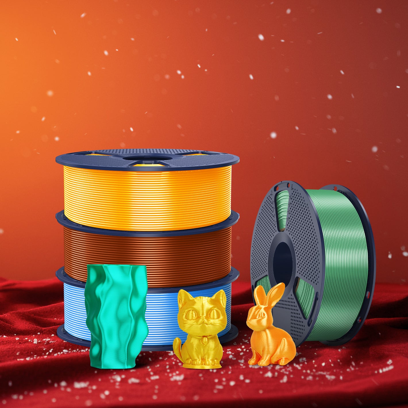 [MOQ: 3 Rolls] SILK Filament 1KG