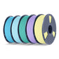SUNLU 5KG Filament Bundle Collection: PLA, PLA+, PLA Meta, PLA Mattte, PETG, Rainbow , 1KG per Roll, 5 Packs Bundle