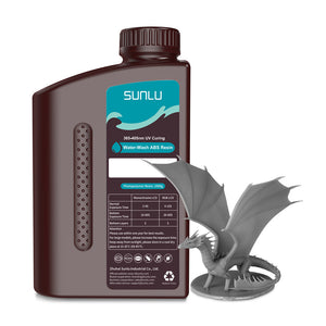 [MOQ: 6 Bottles] Water-Wash ABS-Like Resin 1000G