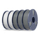 SUNLU 5KG Filament Bundle Collection: PLA, PLA+, PLA Meta, PLA Mattte, PETG, Rainbow , 1KG per Roll, 5 Packs Bundle