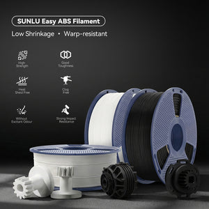 E-ABS, Easy-ABS Filament 1KG (p.s.: for new refill spool is 0.9kg)