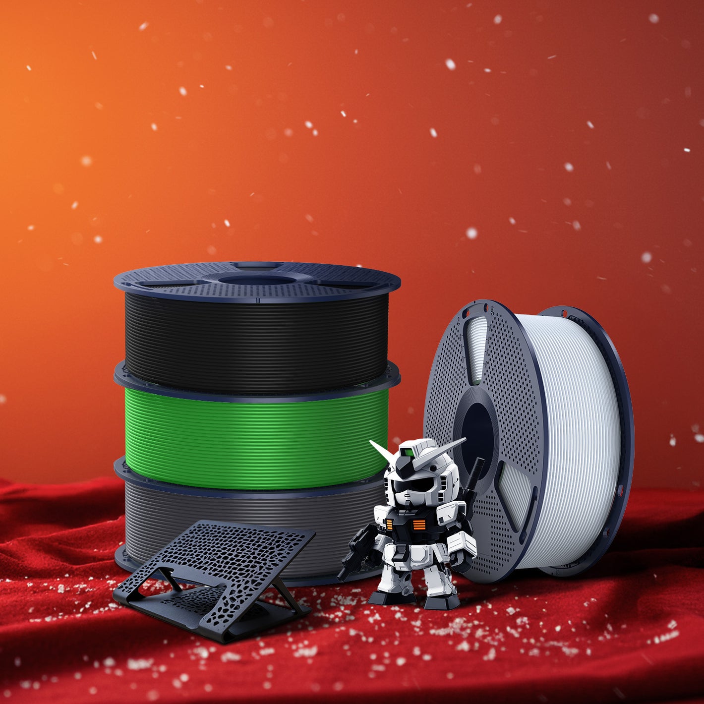 [MOQ 3 Roll] High Speed PLA+ 2.0, Upgraded PLA+(PLA Plus), 3D Printer Filament 1KG