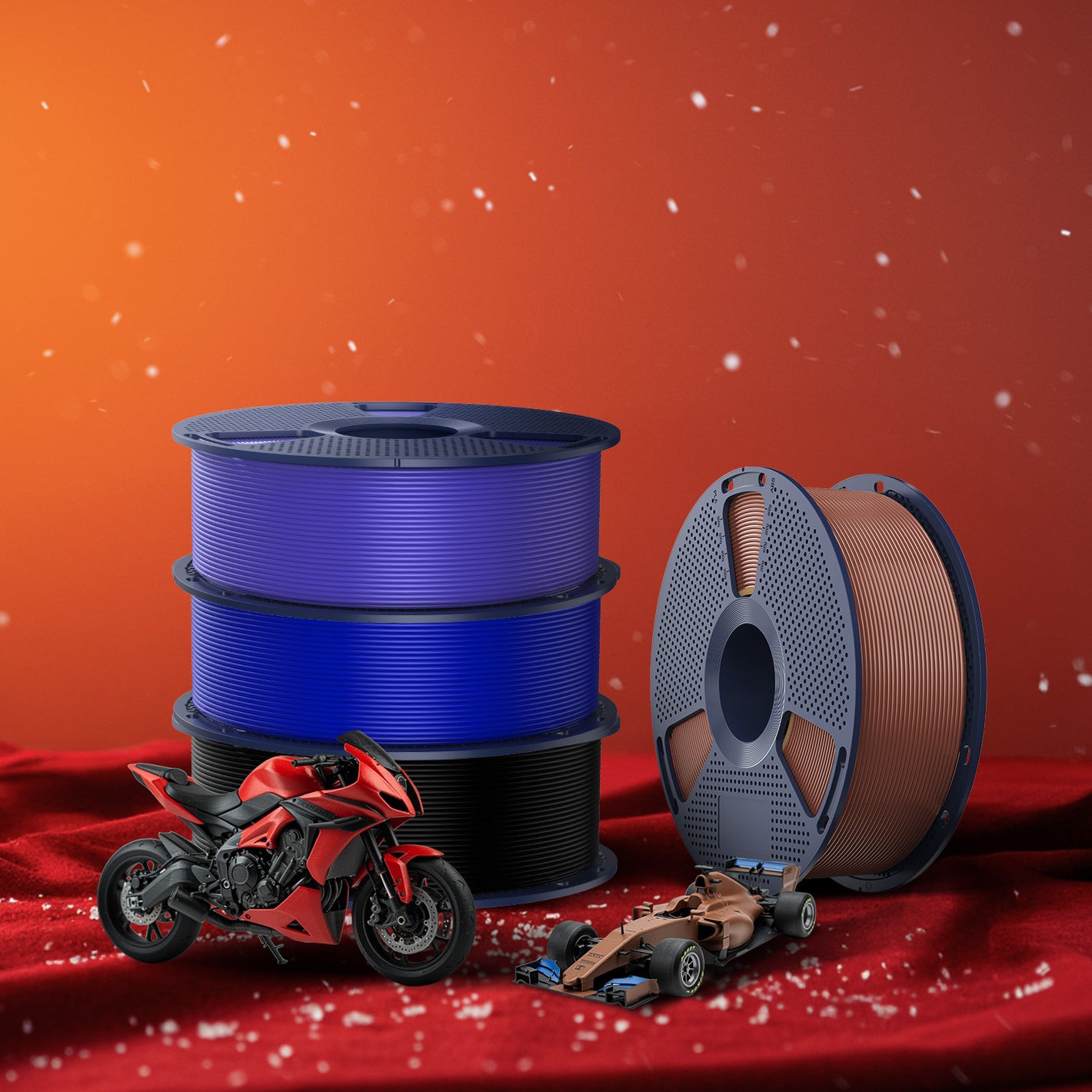 [MOQ: 3 Rolls] High Speed PLA, HSPLA Filament 1KG