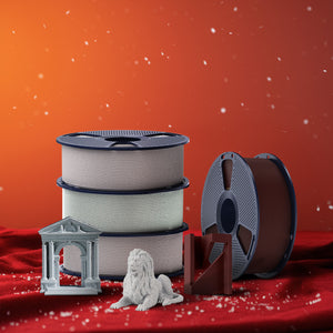 [MOQ: 3 Rolls] High Speed PLA Marble 3D Printer Filament 1KG