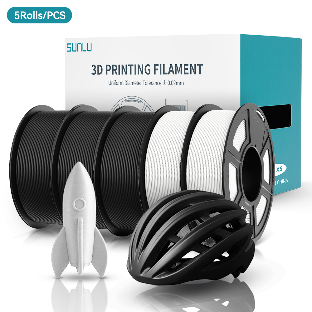High Speed PLA (HSPLA) Filament 1KG*5 Spools Combo