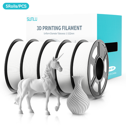 PETG Filament 1KG*5 Spools Combo