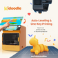 Kidoodle MiniBox A1: 3D Printer for Kids, Unleash Creativity with Kidoodle, 600mm/s High Speed, AutoLiv/Design Safe for Kids/5" Touch Screen, Wi-Fi/App Control, Easy to Install at Home/School
