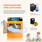 Kidoodle MiniBox A1: 3D Printer for Kids, Unleash Creativity with Kidoodle, 600mm/s High Speed, AutoLiv/Design Safe for Kids/5" Touch Screen, Wi-Fi/App Control, Easy to Install at Home/School