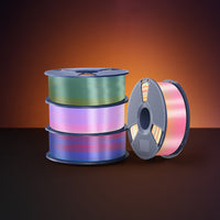 Silk Rainbow(Upgraded 8Meters Color Change Length) Filament 1KG