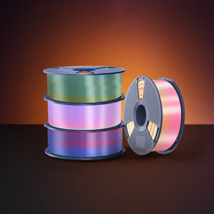 Silk Rainbow(Upgraded 8Meters Color Change Length) Filament 1KG