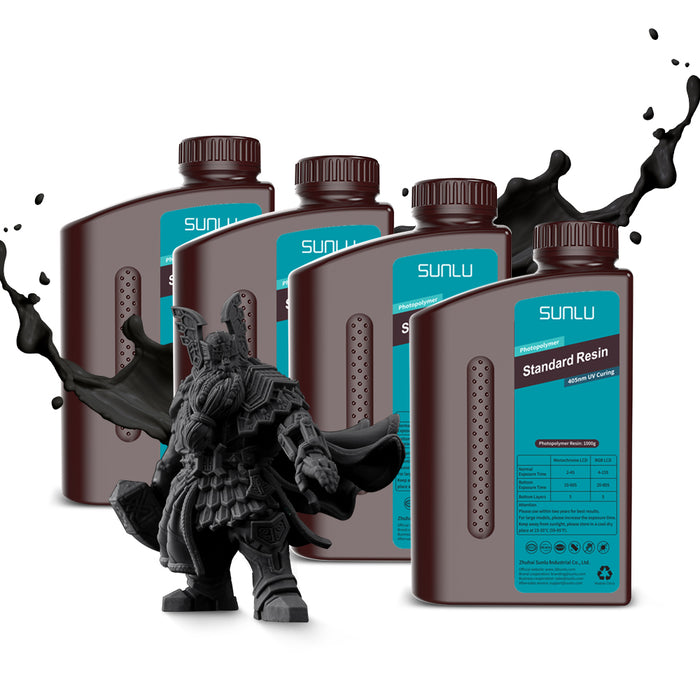 Standard Resin 1000G*4 Bottles Combo
