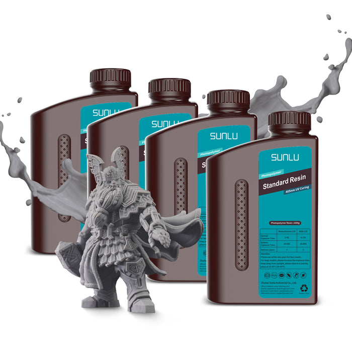 Standard Resin 1000G*4 Bottles Combo