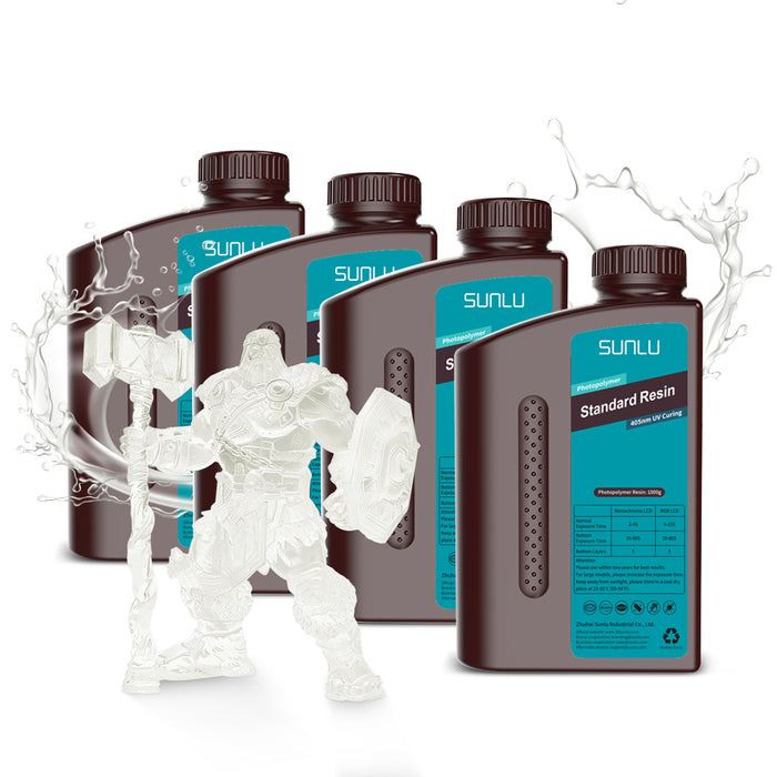 Standard Resin 1000G*4 Bottles Combo