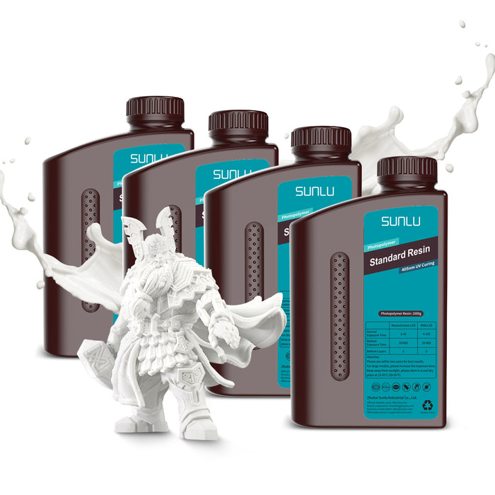 Standard Resin 1000G*4 Bottles Combo